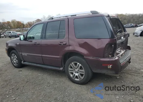 2007 Mercury Mountaineer Premier from USA, damaged, VIN 4M2EU48837UJ22537